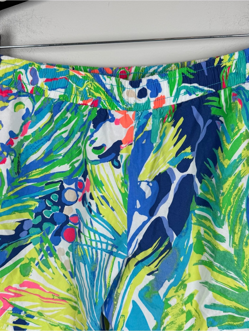 Lilly Pulitzer Katia Short Purrrfect Giraffe Print Rayon Pull On Shorts Medium - Picture 5 of 10